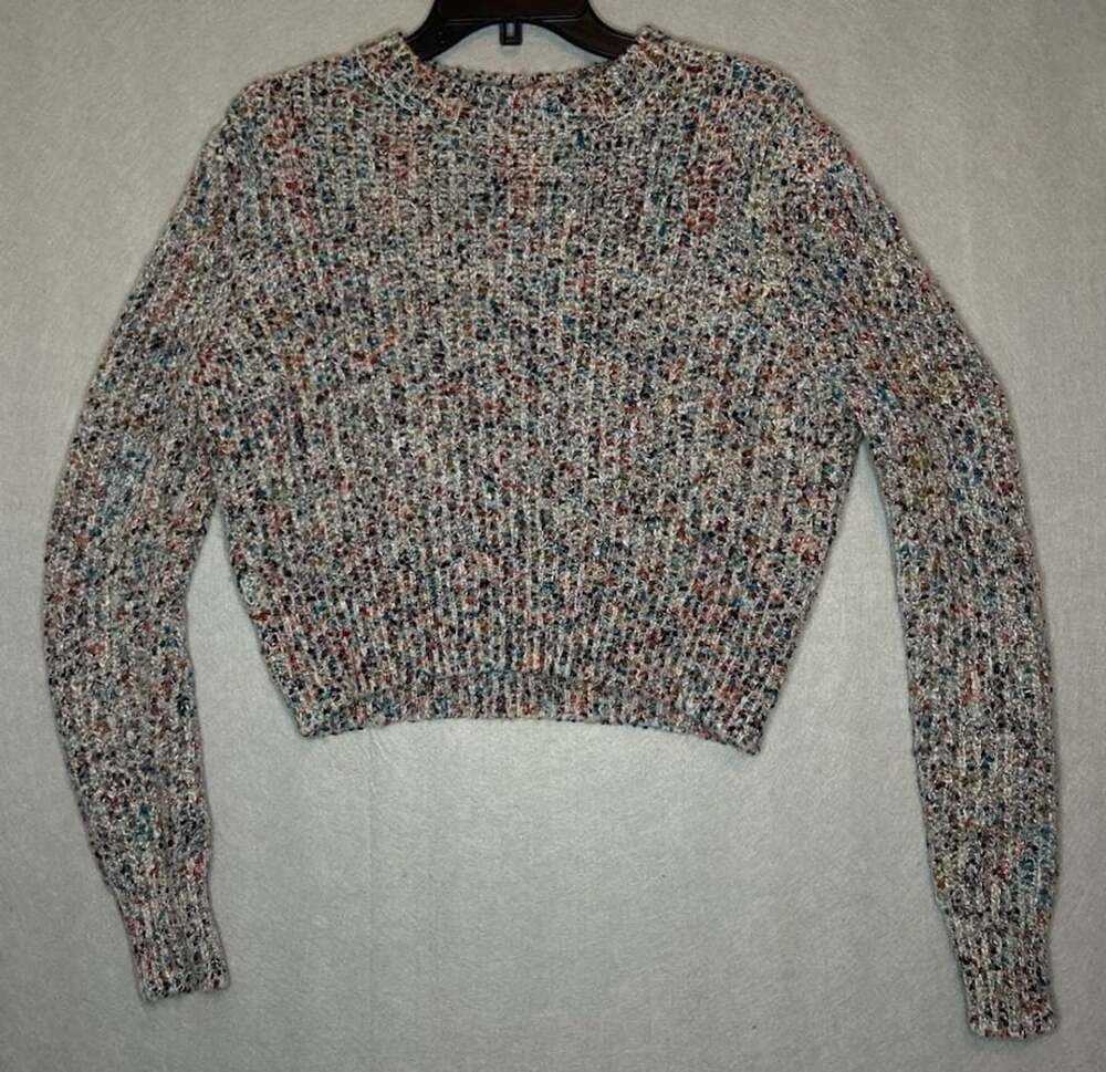 Cotton On Multicolor Chunky Knit Crewneck Sweater Size S